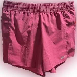 Reebok Women's Vibrant Pink Athletic Shorts